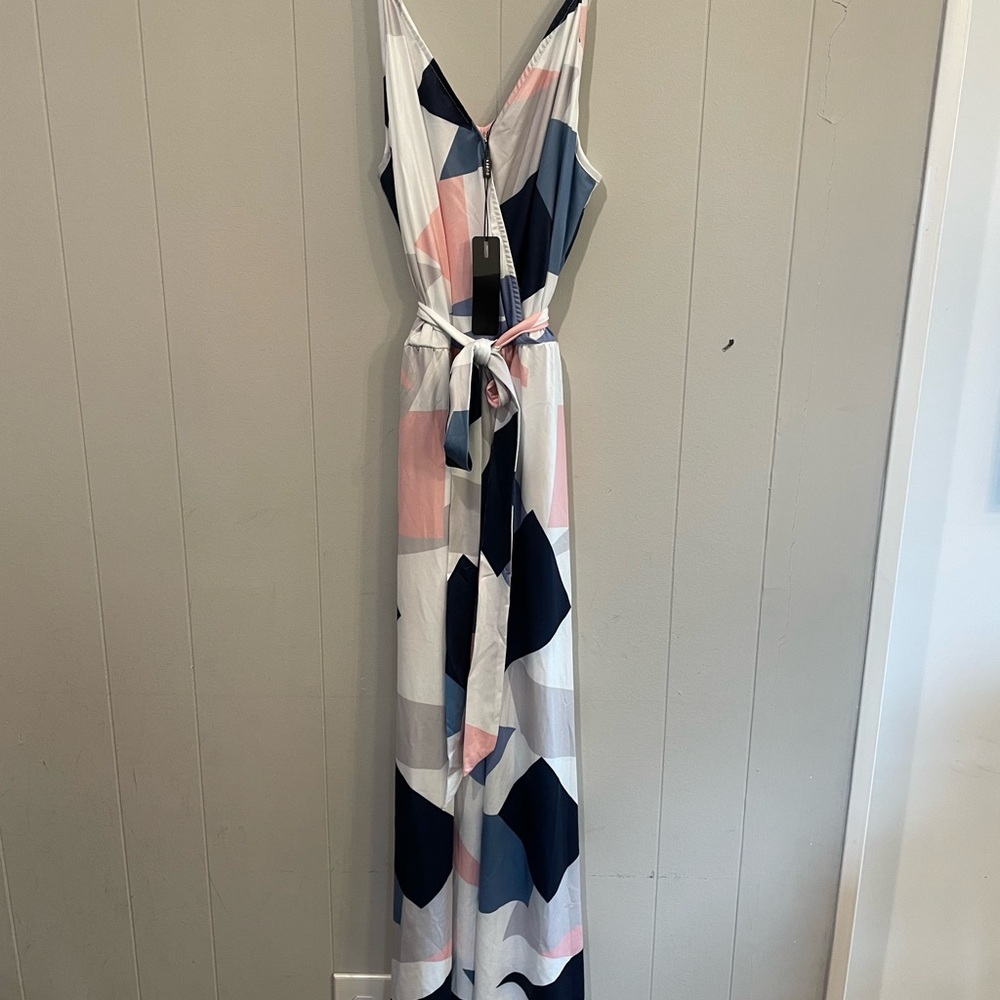 Simple strappy jersey dress